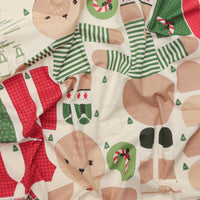 Moda - Cotton - Holiday Cheer - Reindeer Stuffies - Panel
