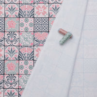 Katia - Cotton - Canvas 8oz Print - Modernism Tiles