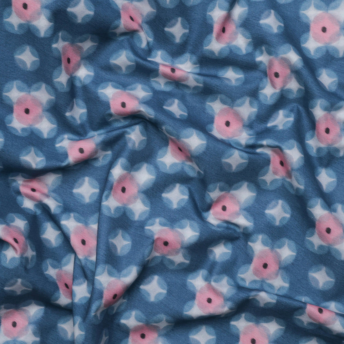 Katia - Cotton - Canvas 8oz Print - Shibori Roses