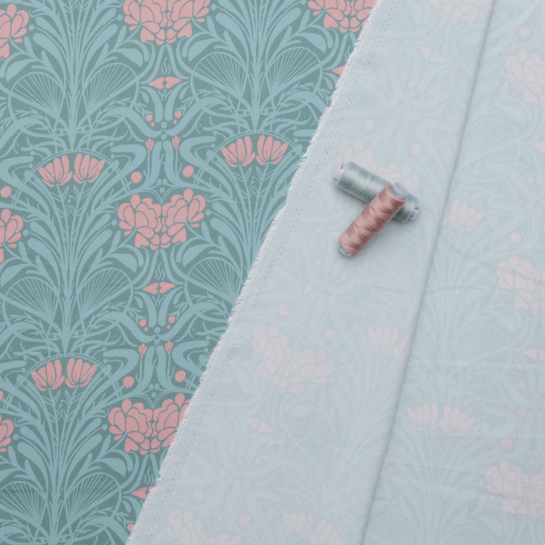 Katia - Viscose - Twill Print - Art Nouveau Floral