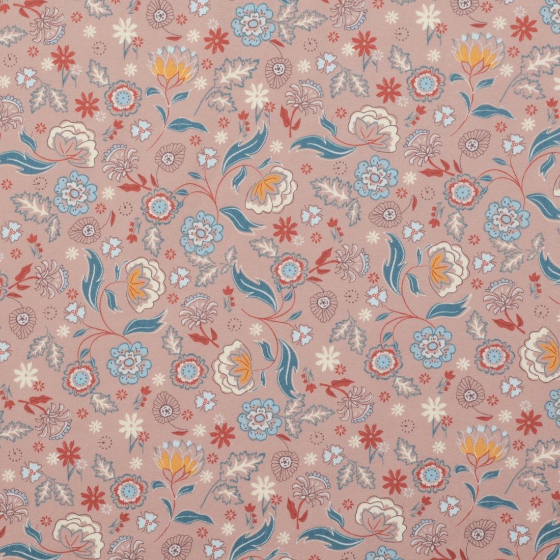 Katia - Cotton Blend - Winter Fleece - Indiana Flowers
