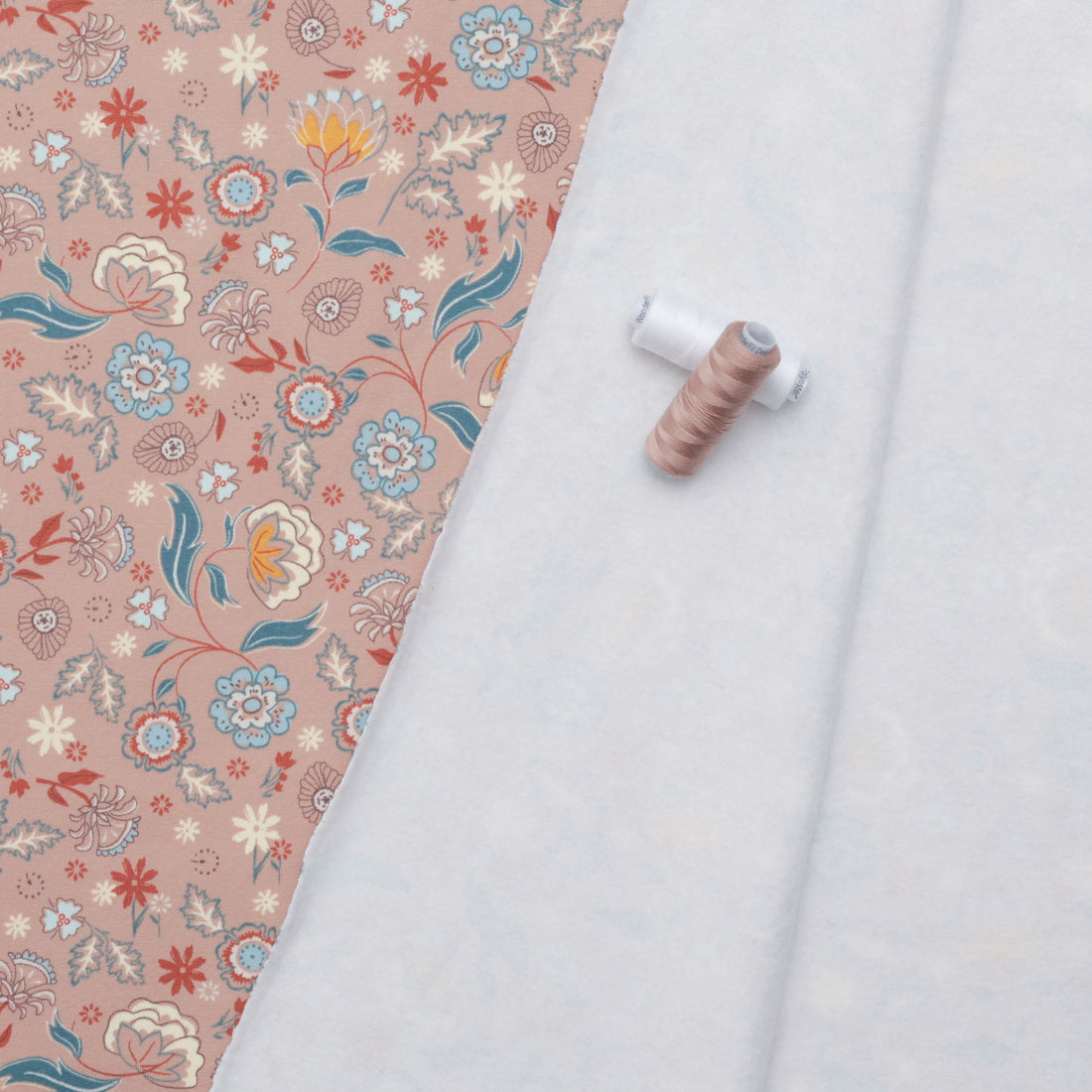 Katia - Cotton Blend - Winter Fleece - Indiana Flowers