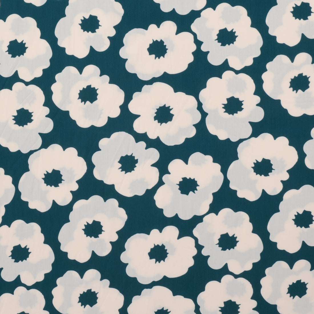 Viscose - Poplin Print - Flowers - Assorted