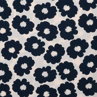 Viscose - Poplin Print - Flowers - Assorted