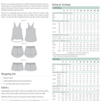 Megan Nielsen - Reef Cami & Shorts