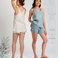 Megan Nielsen - Reef Cami & Shorts