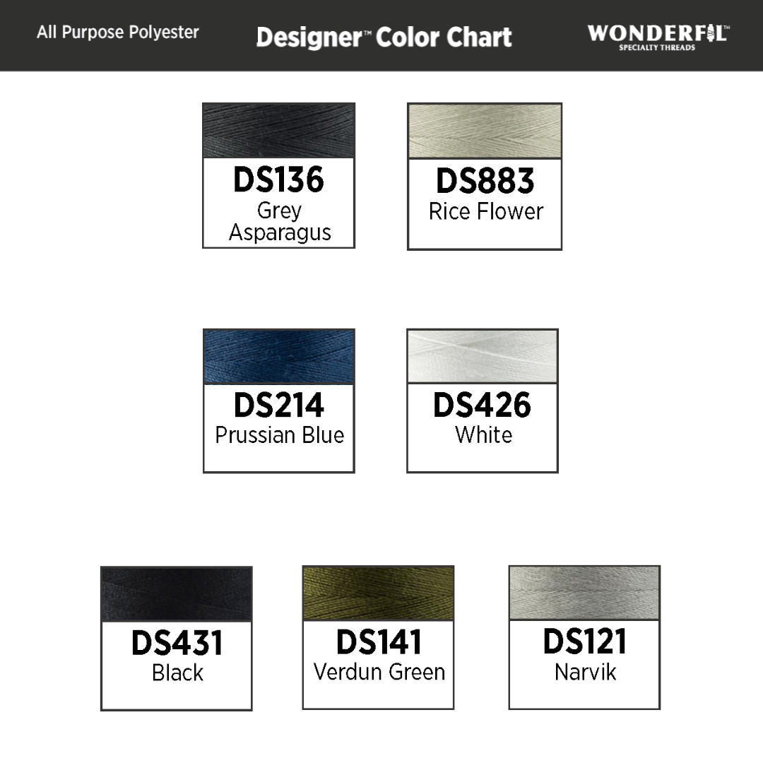 Wonderfil - Designer - All-Purpose Thread - 300m