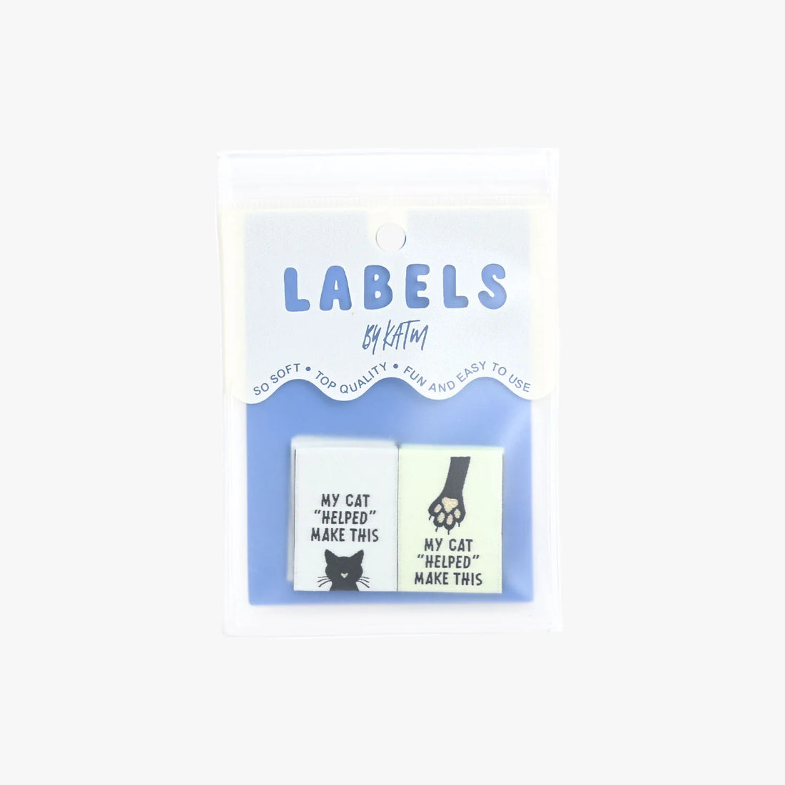 Kylie and the Machine - Sewing Label - My Cat "Helped" Make This