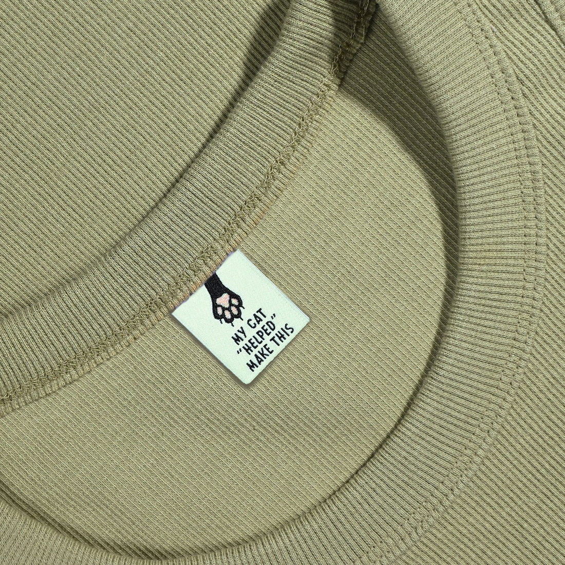 Kylie and the Machine - Sewing Label - My Cat "Helped" Make This