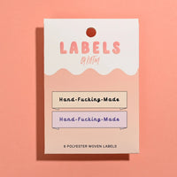 Kylie and the Machine - Sewing Label - Hand F*ing Made