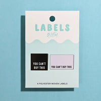 Kylie and the Machine - Sewing Label - You Can't Buy This