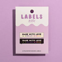 Kylie and the Machine - Sewing Label - Made With Love