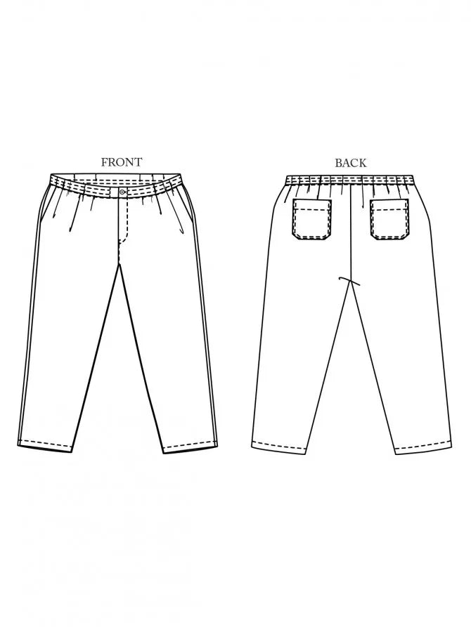 Merchant & Mills - Elling Trousers - 28-49