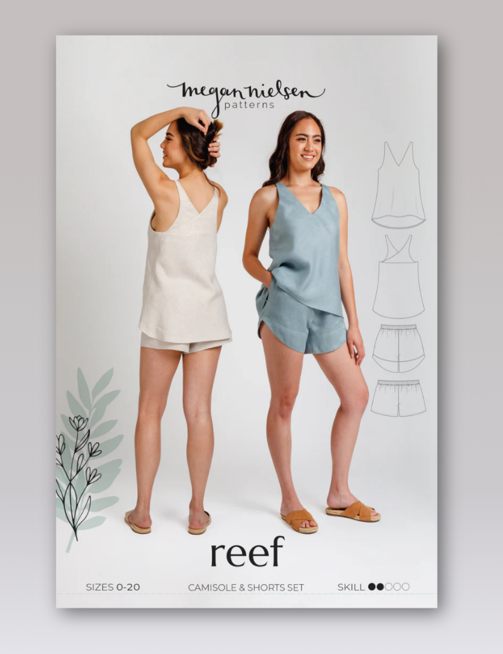 Megan Nielsen - Reef Cami & Shorts