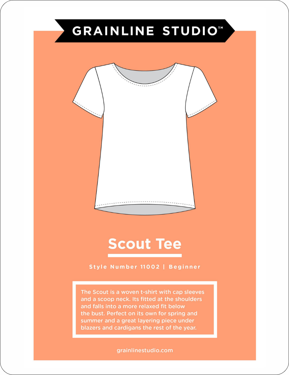 Grainline Studio - Scout Tee - 14-30