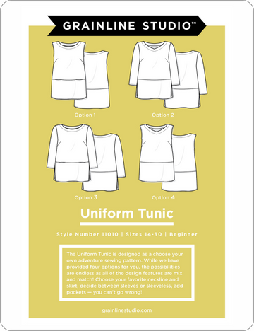 Grainline Studio - Uniform Tunic - 14-30
