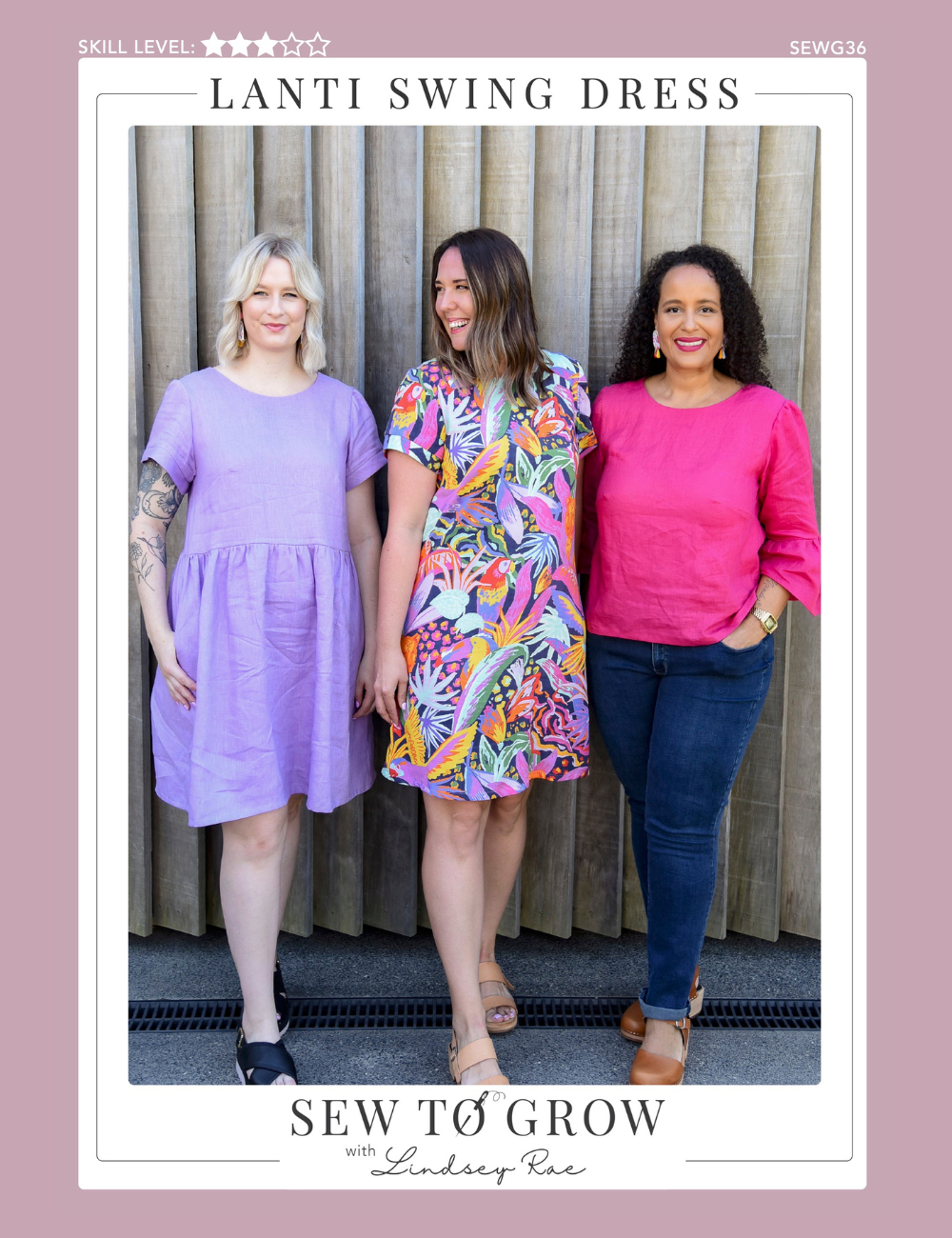 Sew To Grow - Lanti Swing Dress and Top