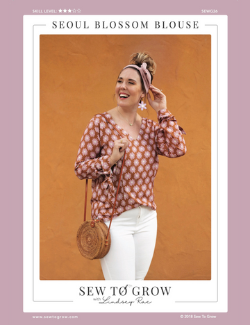 Sew To Grow - Seoul Blossom Blouse