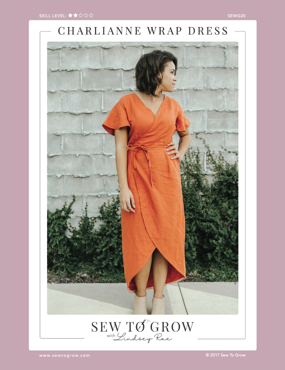 Sew To Grow - CharliAnne Wrap Dress