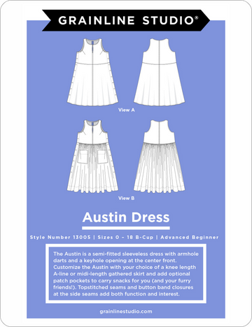 Grainline Studio - Austin Dress - 0-18
