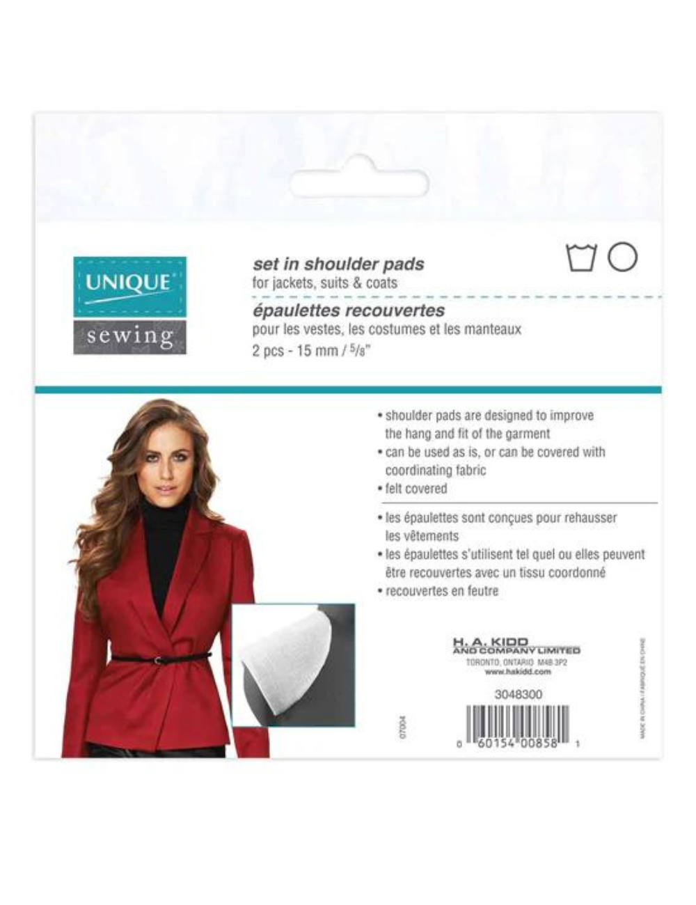 UNIQUE - Felt Set-In Shoulder Pads - Large – RICK RACK Textiles