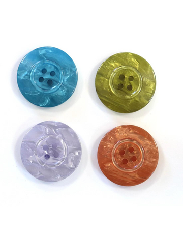 Buttons - 4 Hole - 28mm - Assorted