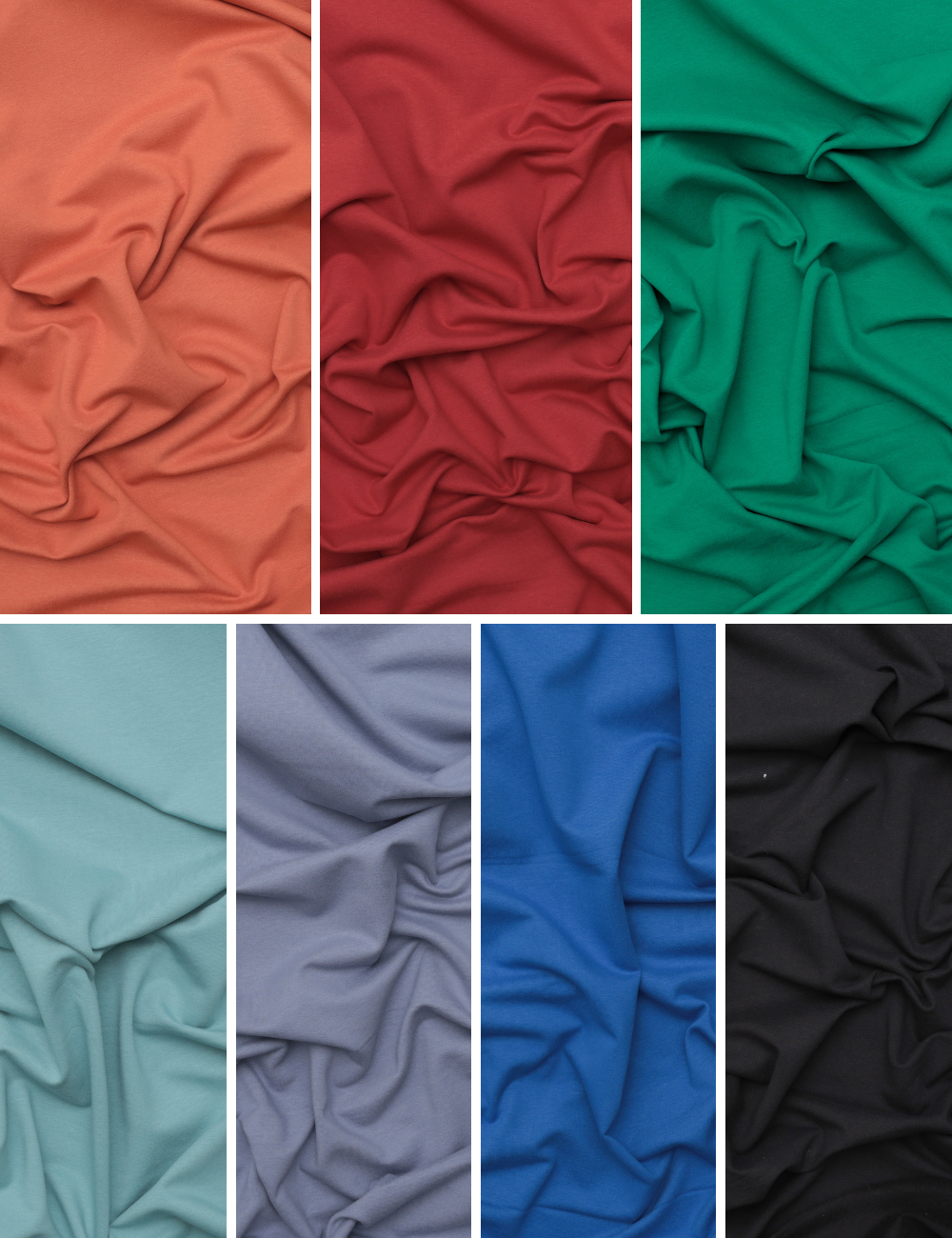 Katia - Cotton - French Terry - Solids -  Assorted