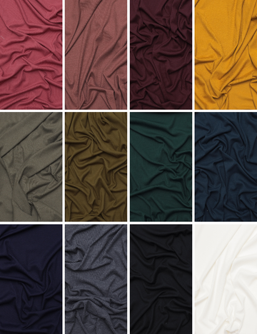 Rayon Blend - Jasper -  Large Rib Knit - Assorted