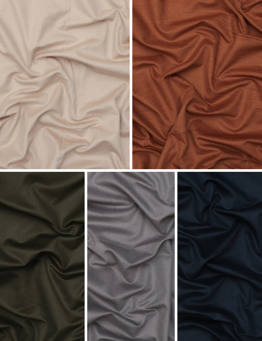 Cotton - Corduroy - 8 Wale - Assorted