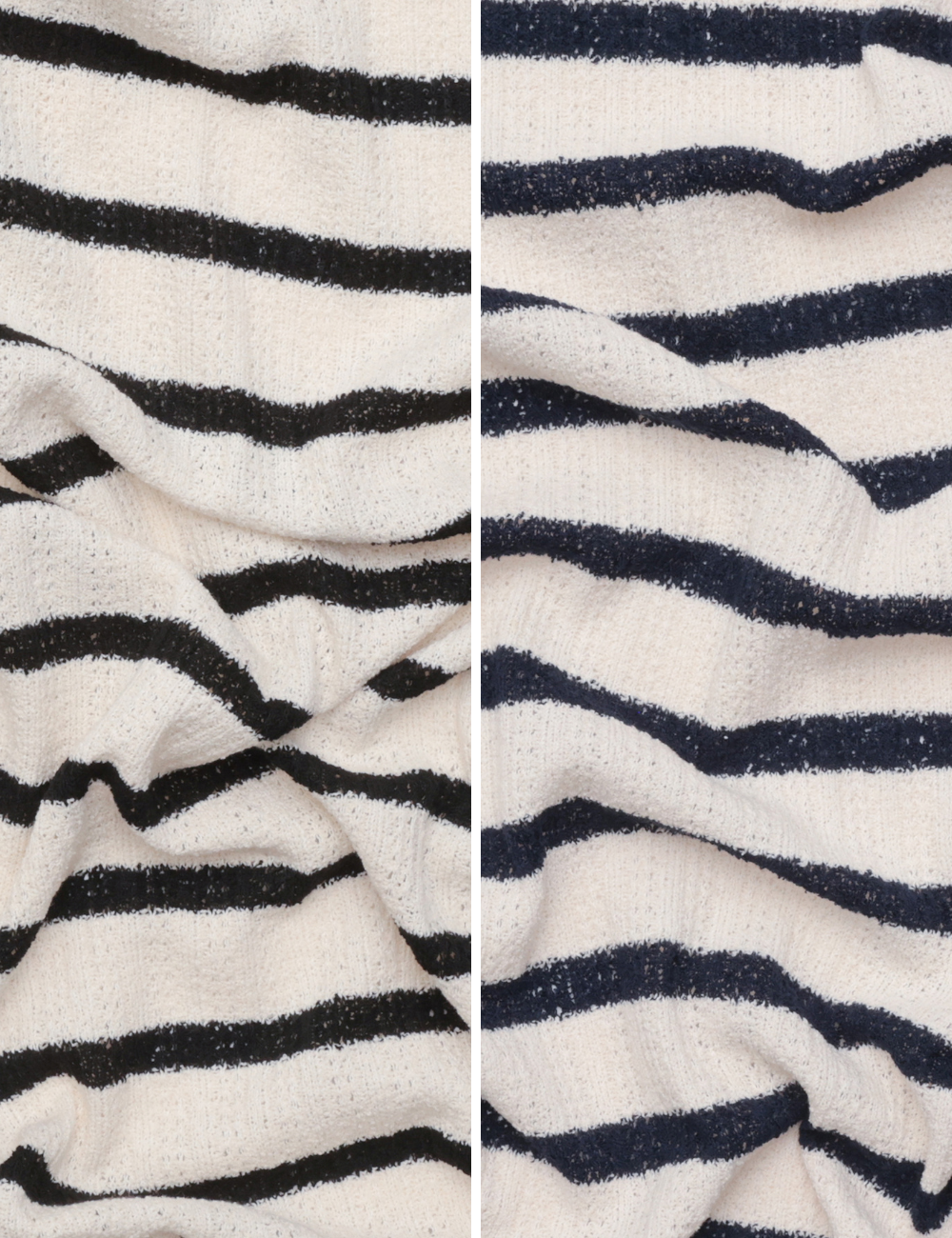 Cotton Blend - Bora Stripe - Knit - Assorted