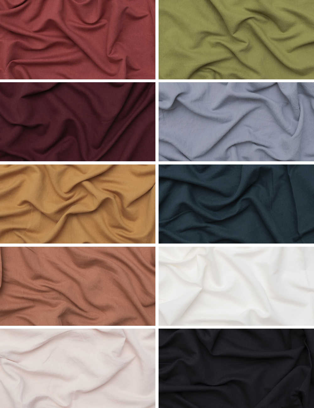 Linen Cotton - Ashton - Twill - Assorted