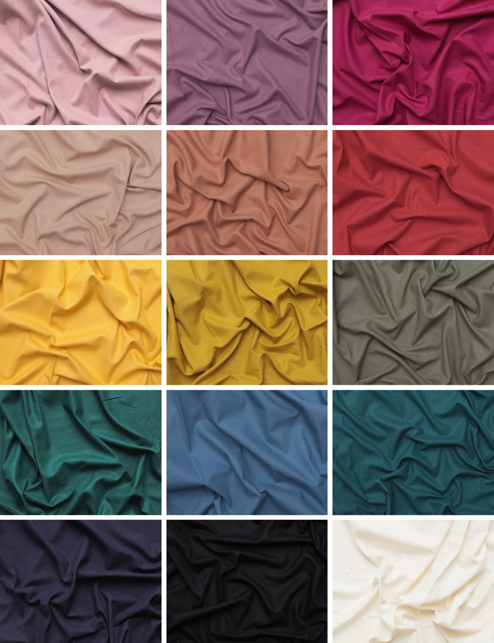 Silk Noil - Unbrushed - Assorted