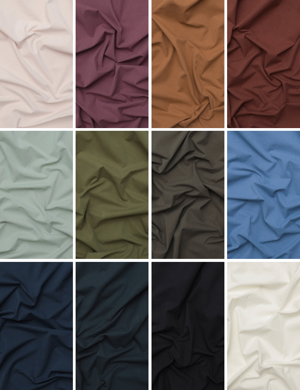 Organic Cotton - Heavy Washed Finish - Assorted