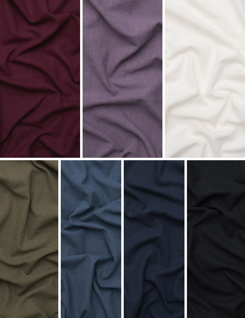 Ramie - Stonewashed Woven - Assorted