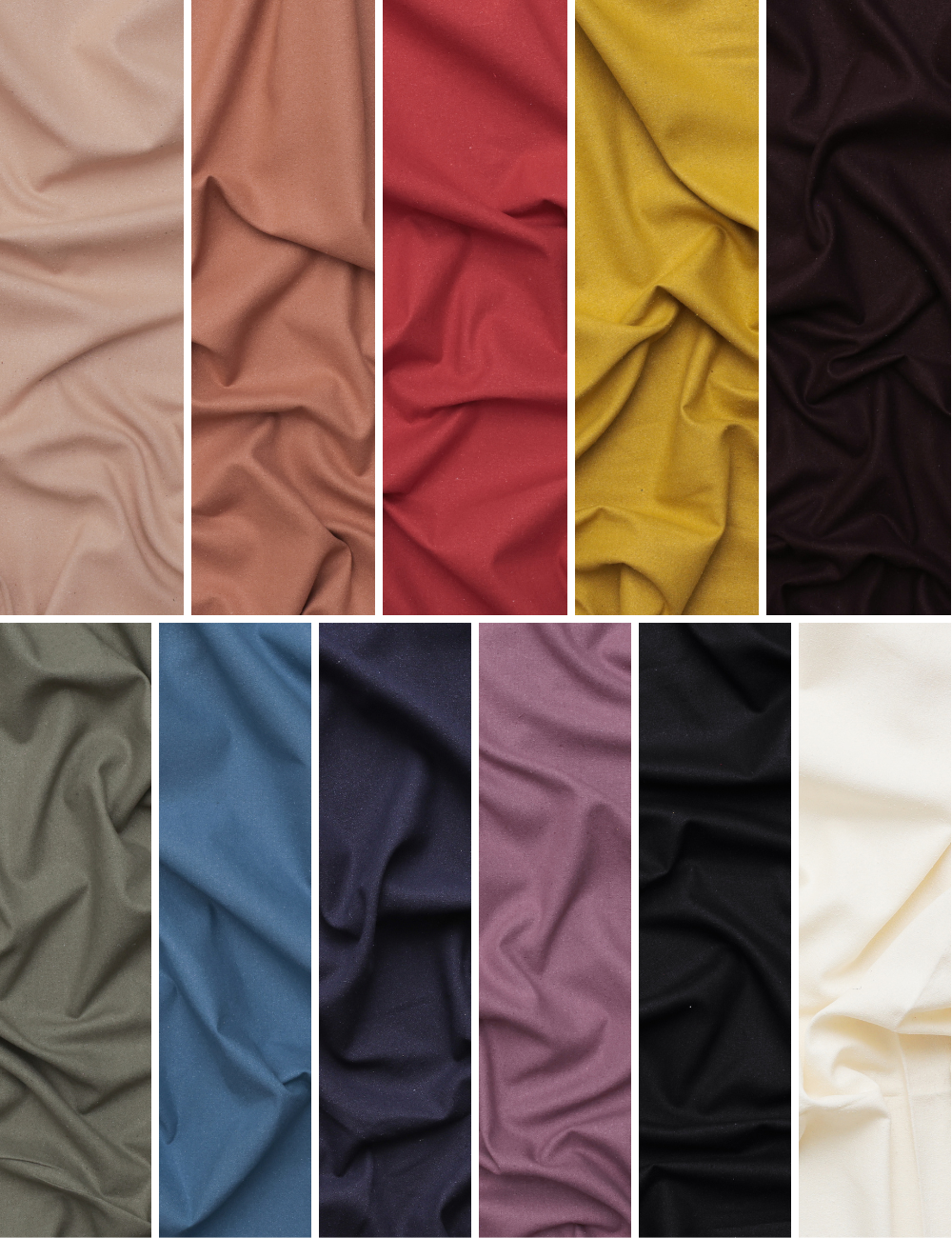 Silk Noil - Unbrushed - Assorted