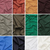 Cotton - Nova - Poplin - Washed Finish - Assorted