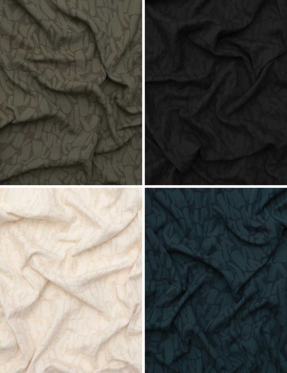Cotton Linen - Weston Jacquard - Assorted