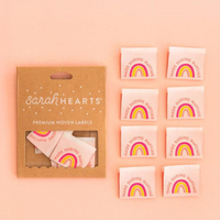 Sarah Hearts - Sewing Labels - Made During Naptime