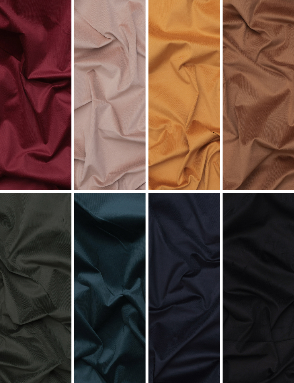 Cotton - Stretch Corduroy - 21 Wale - Assorted