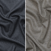 Wool - Suiting - Houndstooth - Assorted