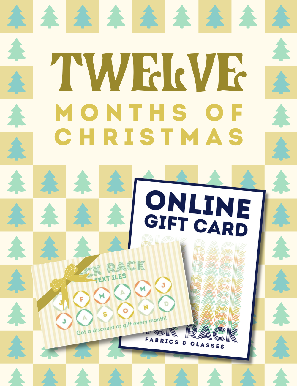 Twelve Months of Christmas - Online Gift Card & Rewards Card