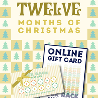 Twelve Months of Christmas - Online Gift Card & Rewards Card
