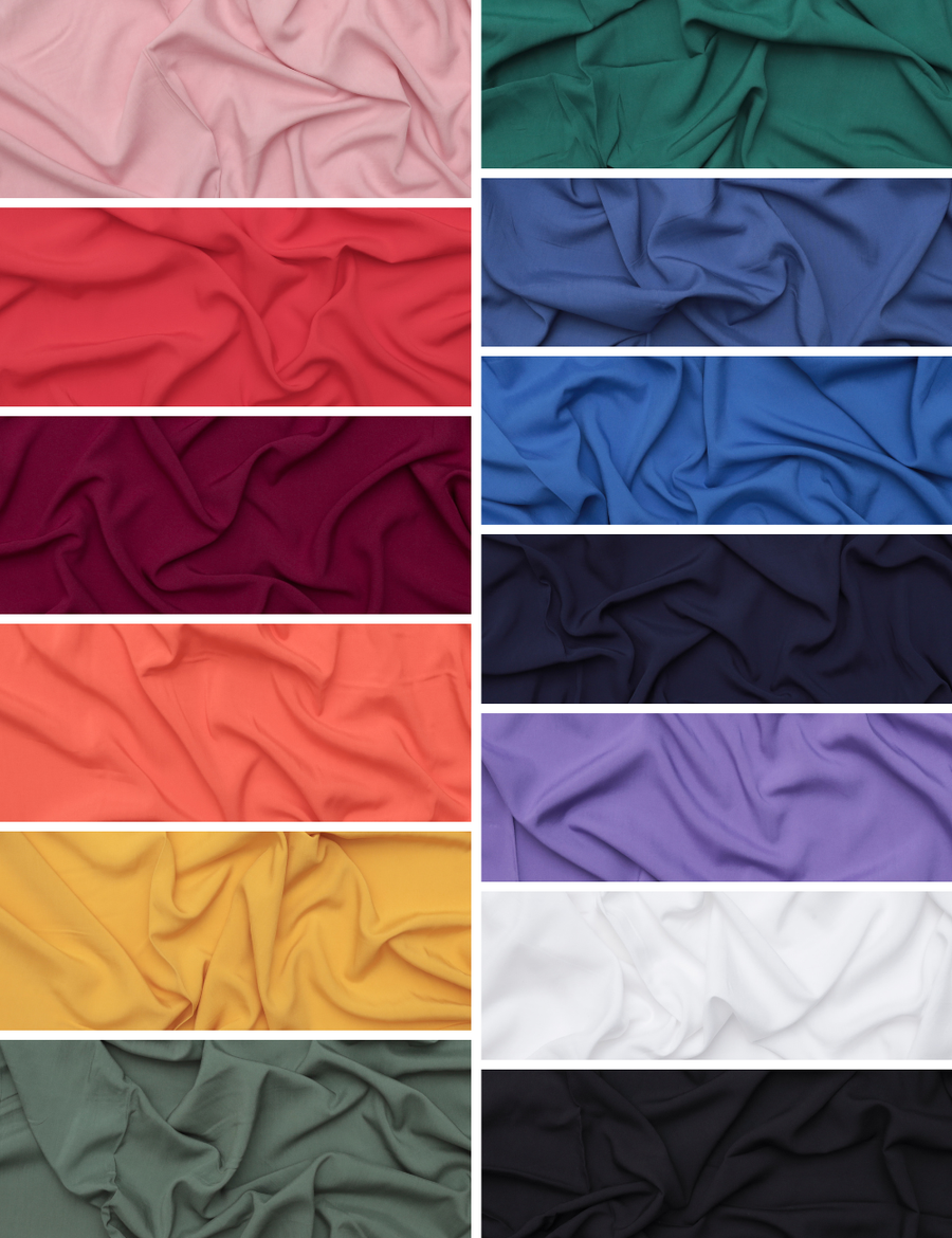 Fab Basics - Viscose Poplin - Assorted