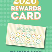 2026 In-Store Rewards Card