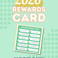2026 Online Rewards Card