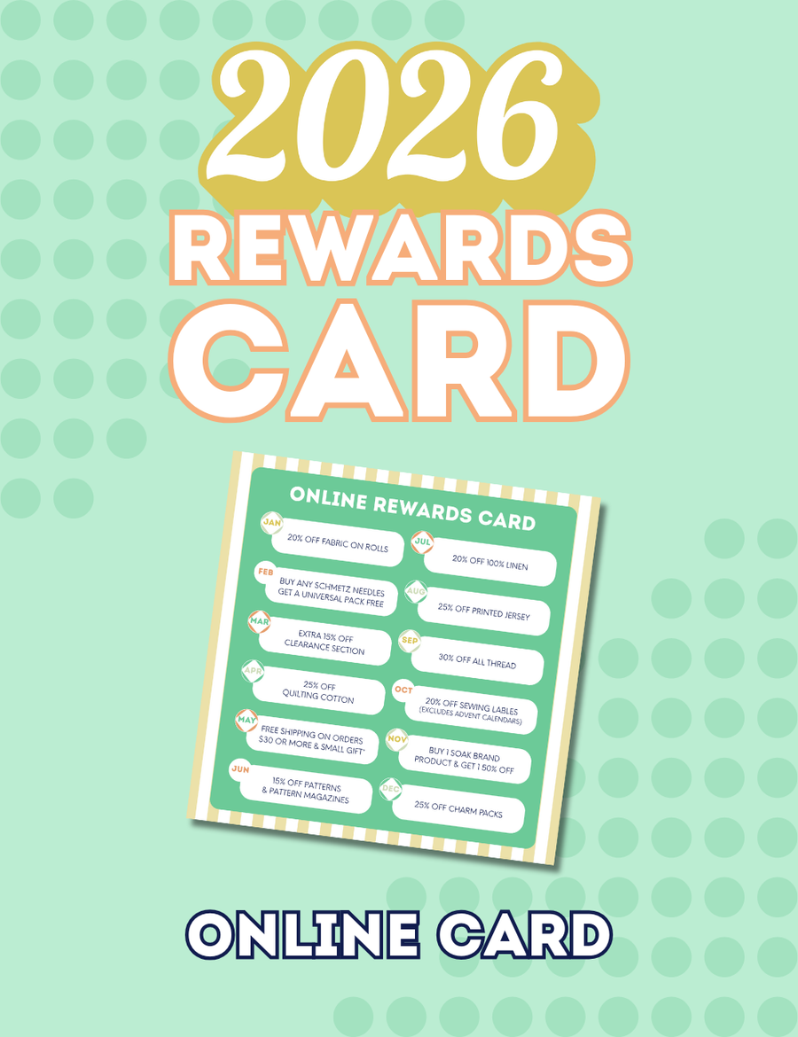 2026 Online Rewards Card