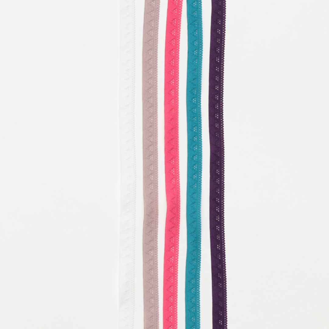 Lingerie Elastic - 10mm - Chevron - Assorted – RICK RACK Textiles