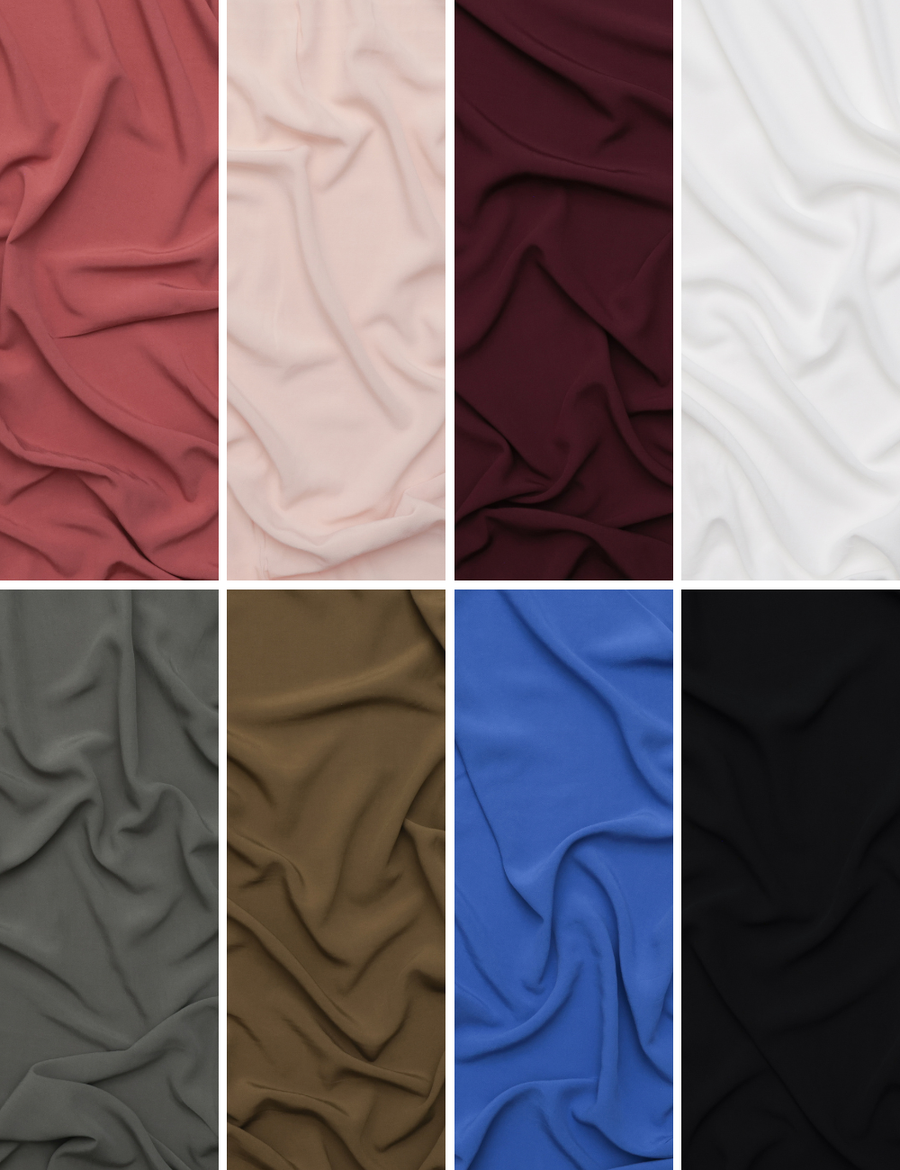 Viscose - Miro Crepe - Assorted