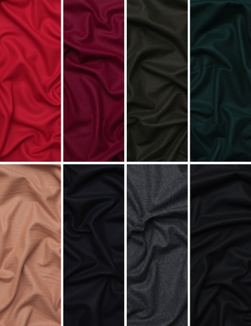 Wool Blend - Melton Coating - Assorted