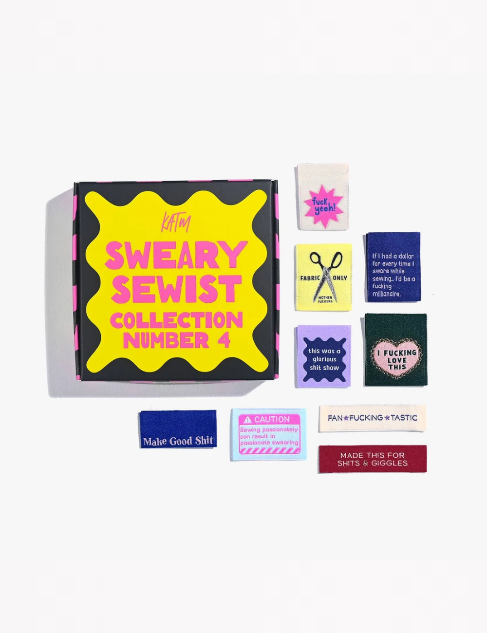 Kylie and the Machine - Sewing Label Box - The Sweary Sewist 